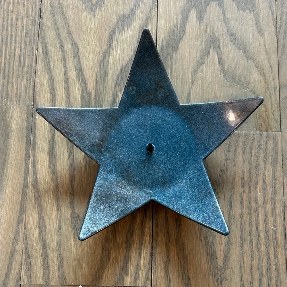 IKEA Dark Blue Star Candle Holder